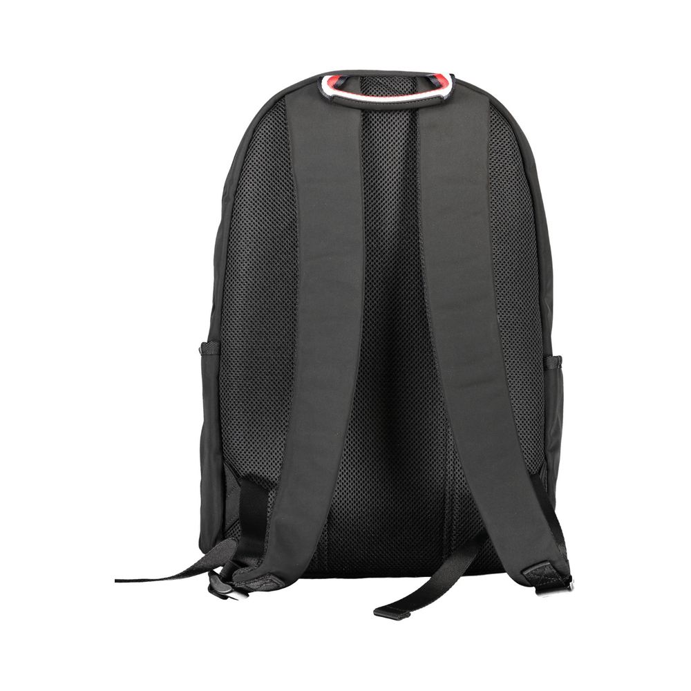 Black Polyester Backpack