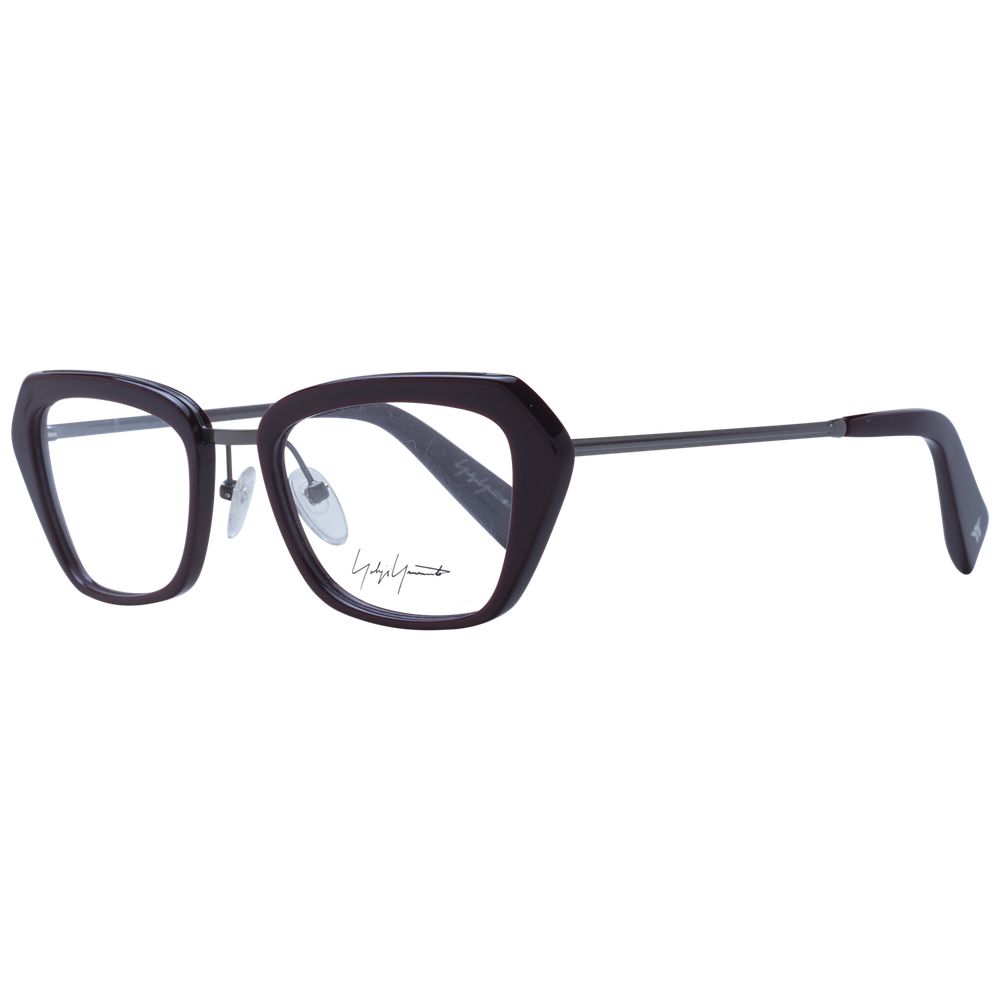 Burgundy Metal & Plastic Glasses (Frames)