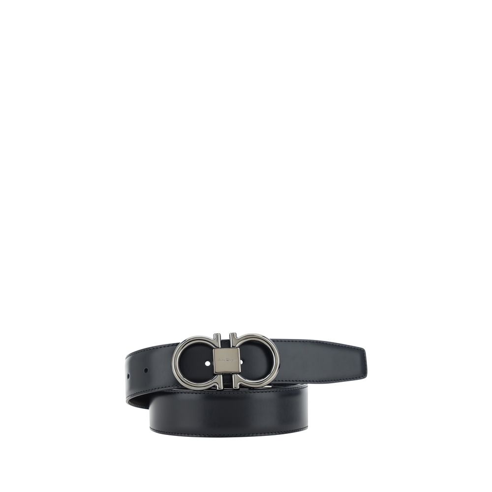 Black Calf Leather Bos Taurus Regular Belt