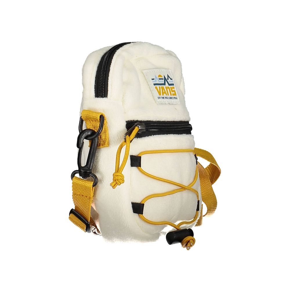 White Polyester Shoulder Bag