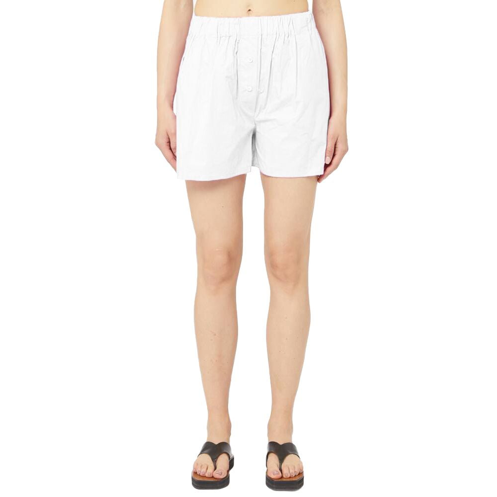 White Cotton Short