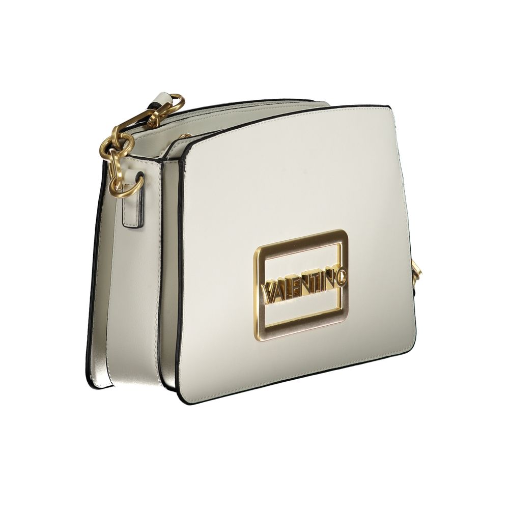 White Polyurethane Women's Bag