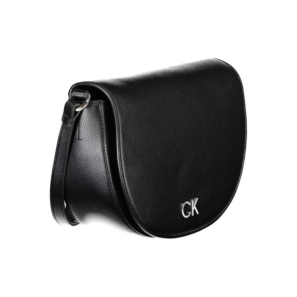 Nero Poliuretano Women Shoulder Bag