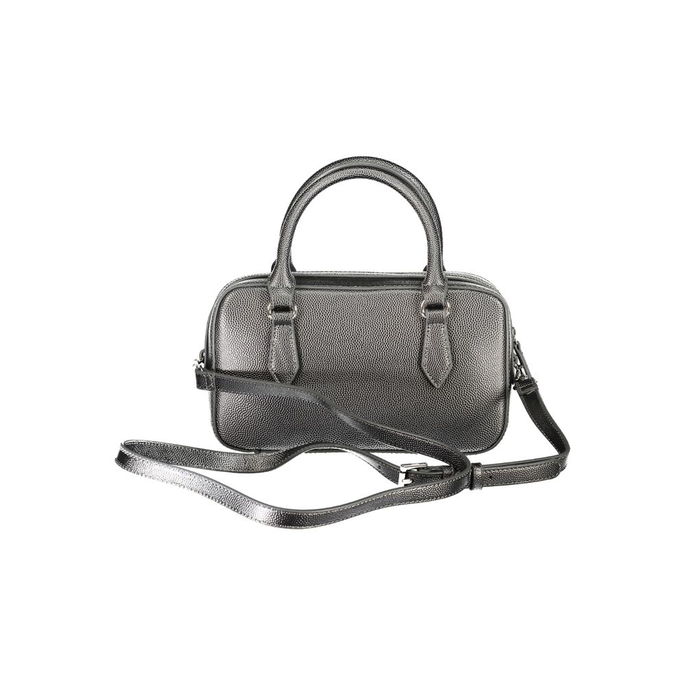 Gray Polyethylene Handbag