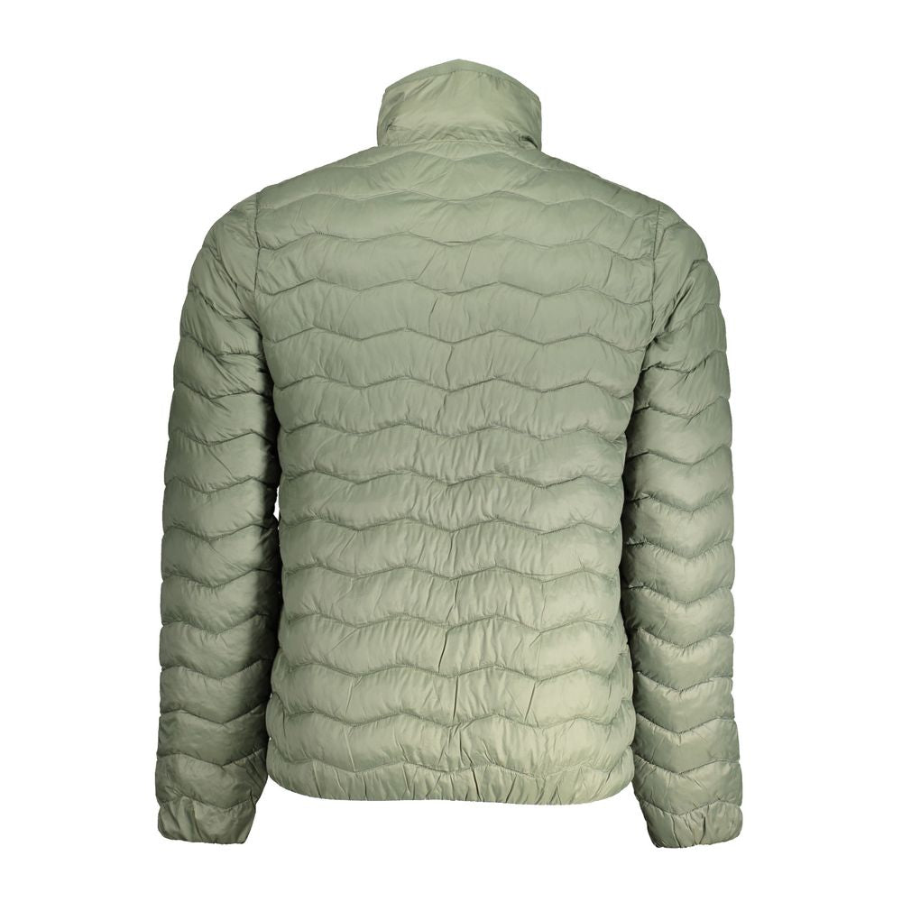 Green Polyamide Men Jacket