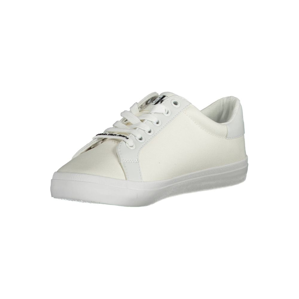 White Cotton Sneaker