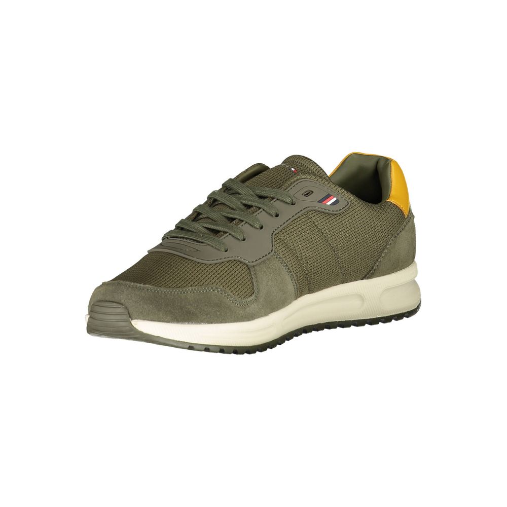 Green Polyester Sneaker