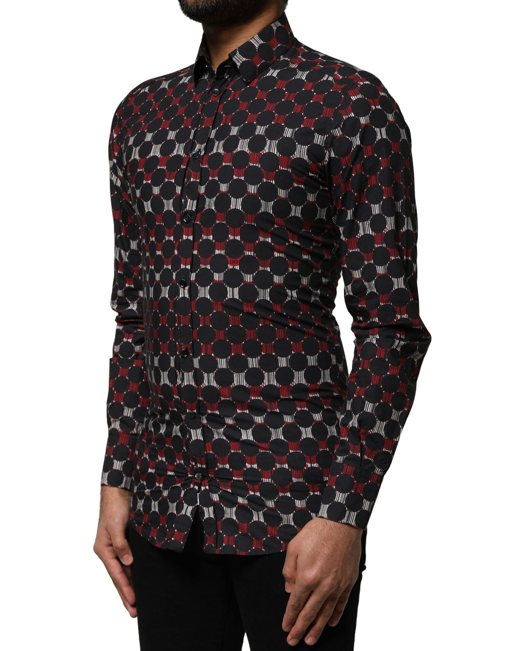 Multicolor Cotton GOLD Long Sleeves Shirt