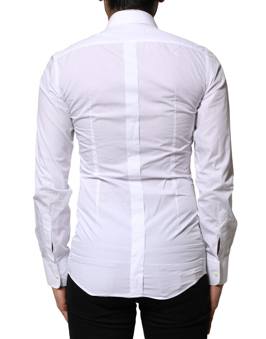 White GOLD Cotton Poplin Formal Dress Shirt
