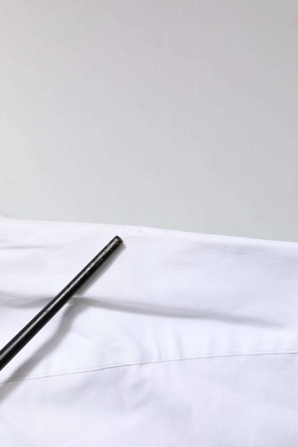 White GOLD Cotton Collared Dress Shirt Top