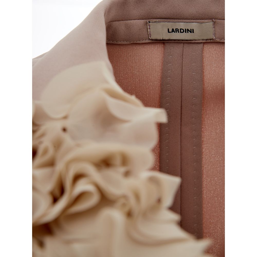 Gray Polyester Coat