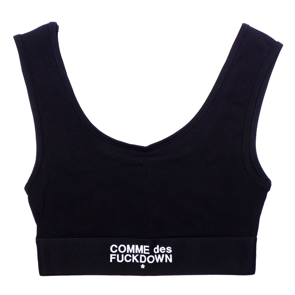 Black Cotton Women Top