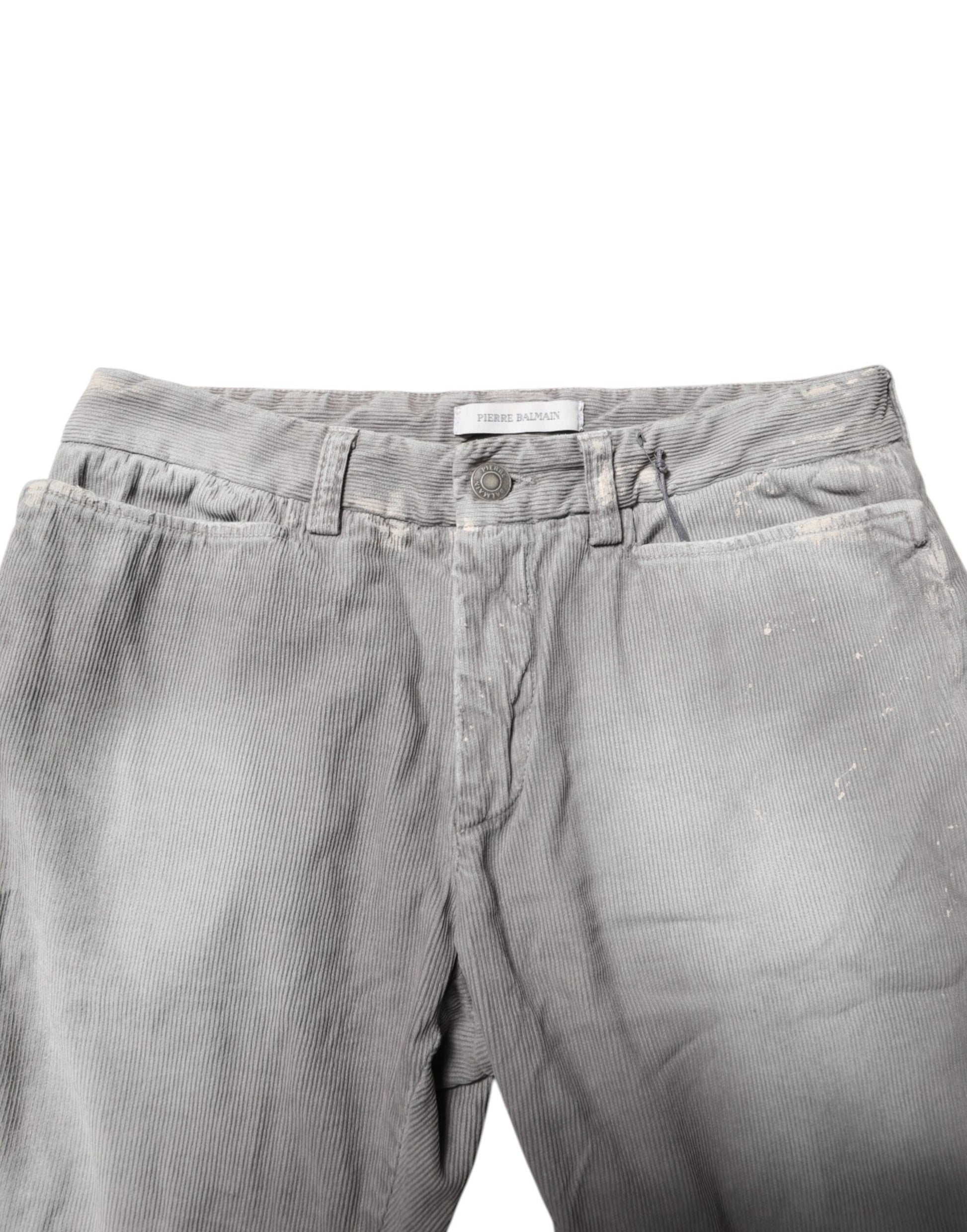 Light Gray Washed Skinny Fit Men Denim Jeans