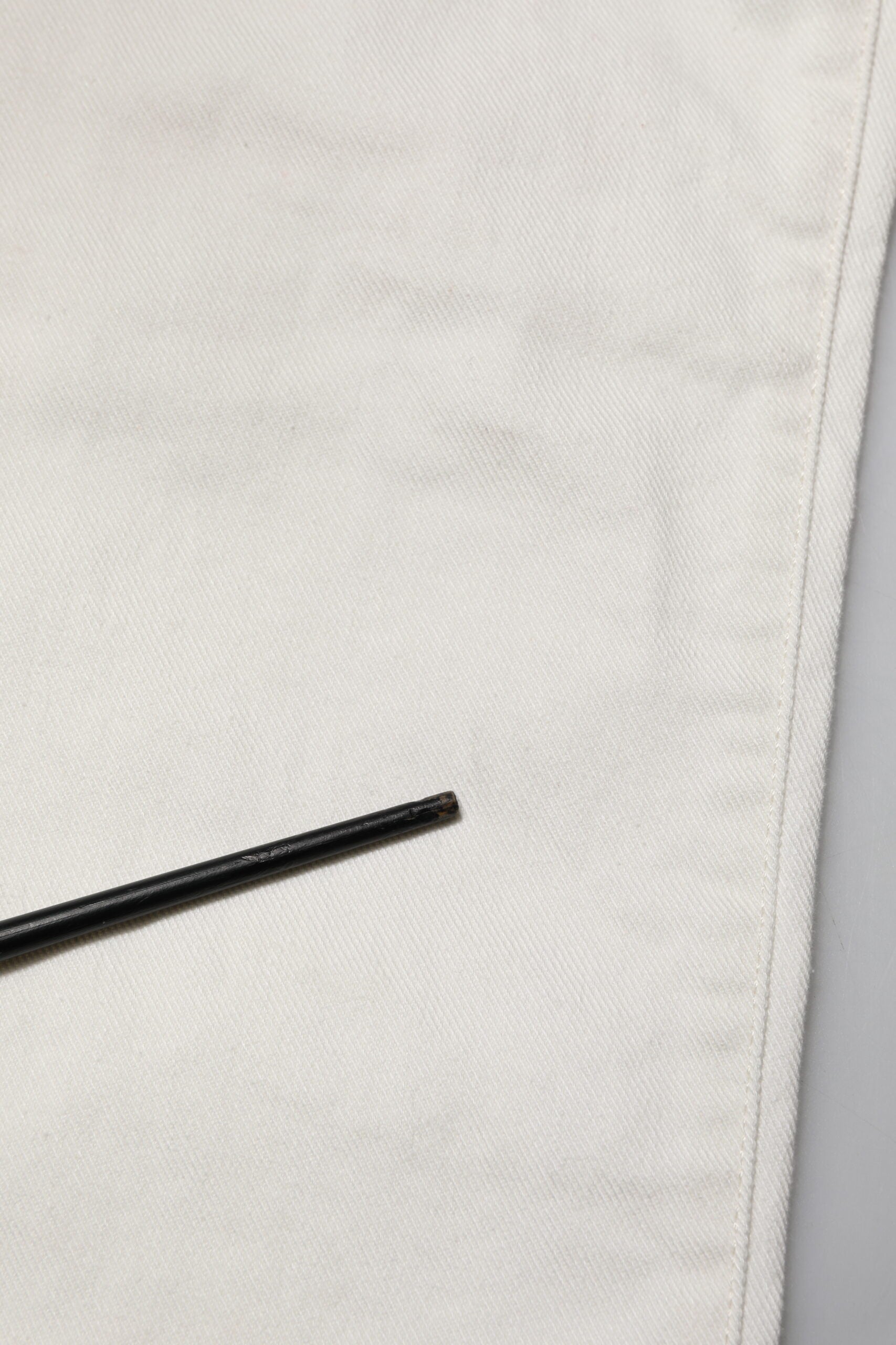 White Cotton Skinny Men Denim Jeans