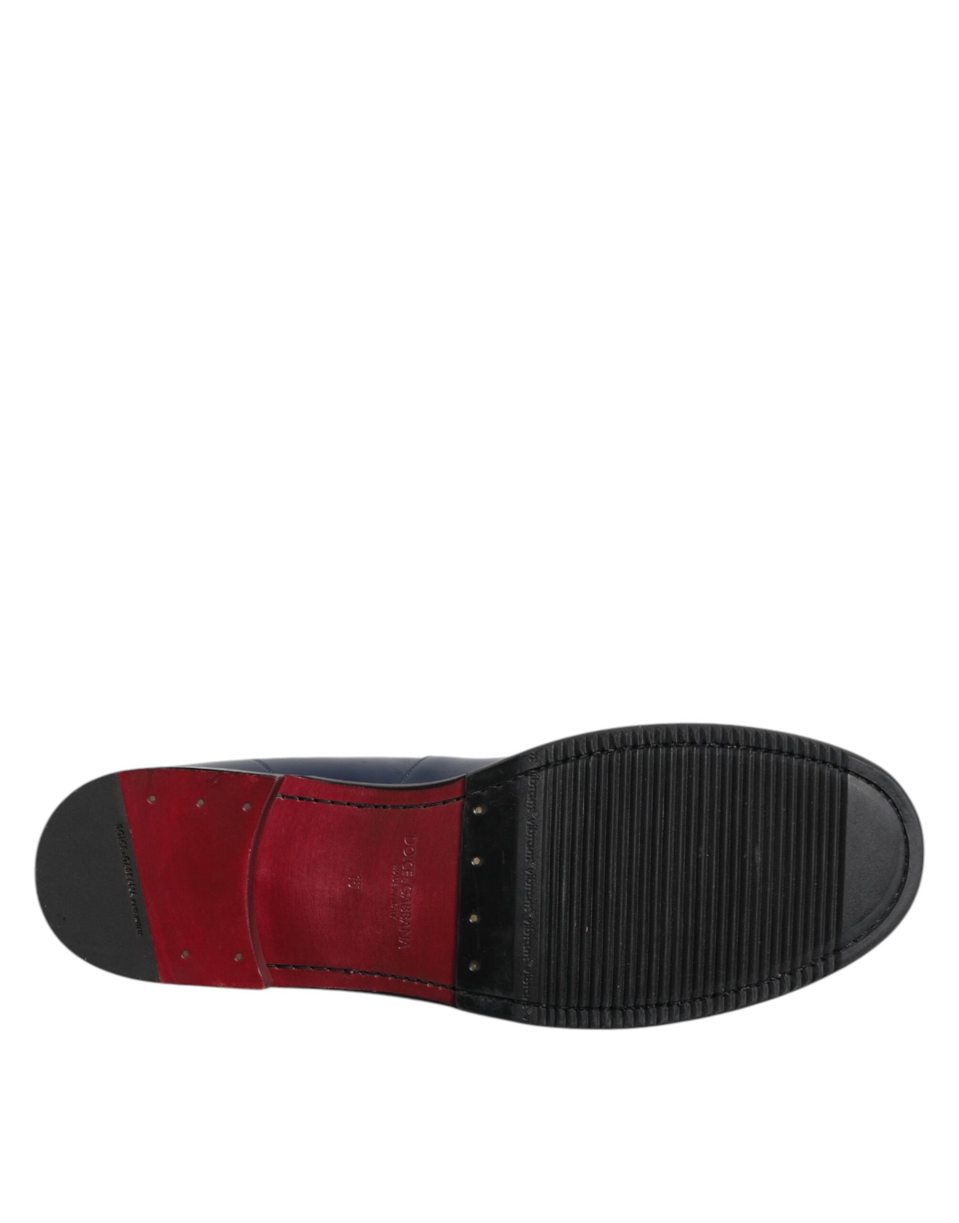 Black White Leather Slip On Loafers Men Dress Shoes