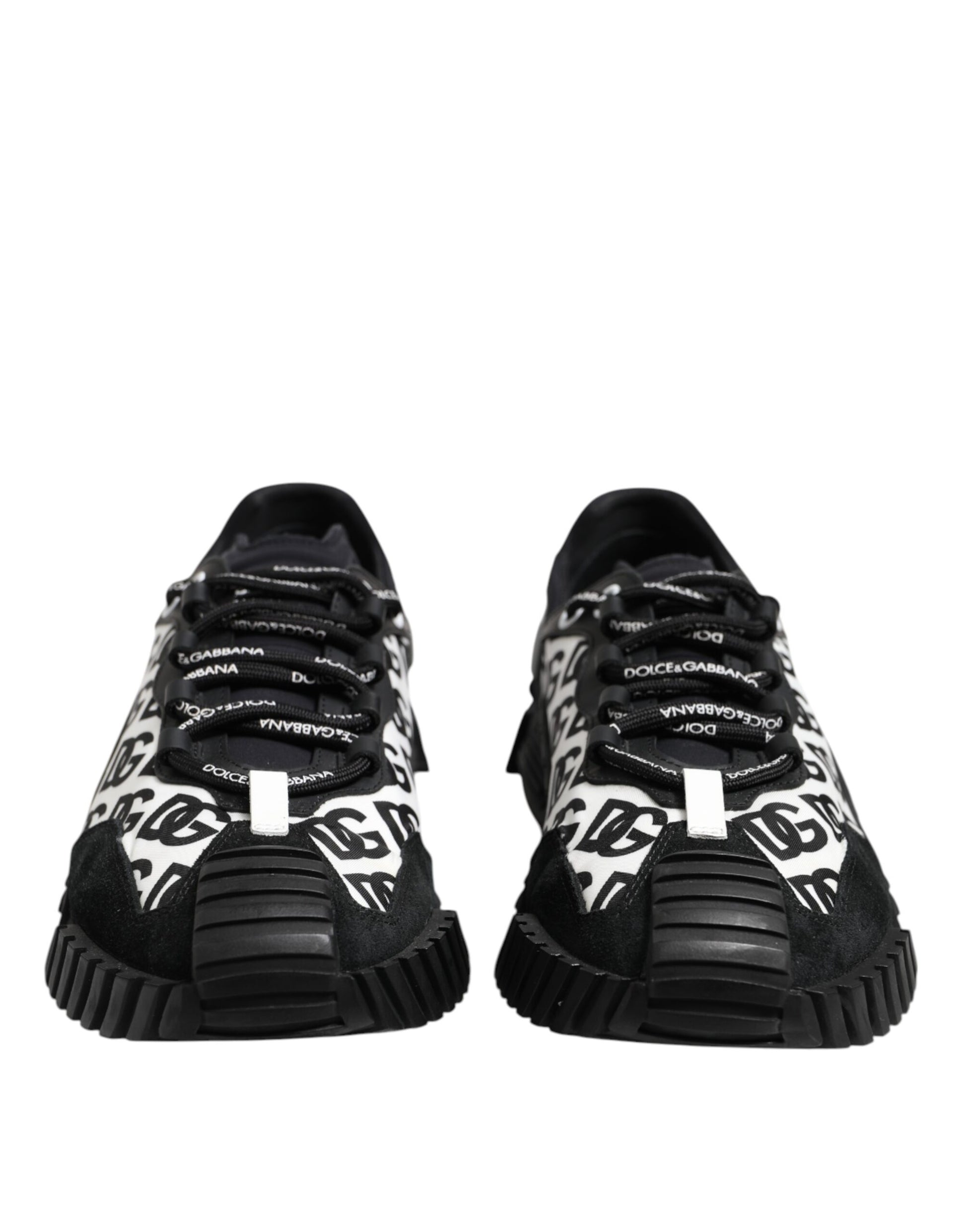 Black Logo Lace Up Low Top NS1 Sneakers Shoes