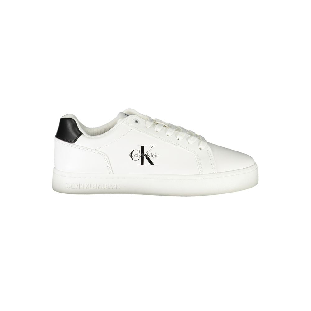 White Leather Men Sneaker