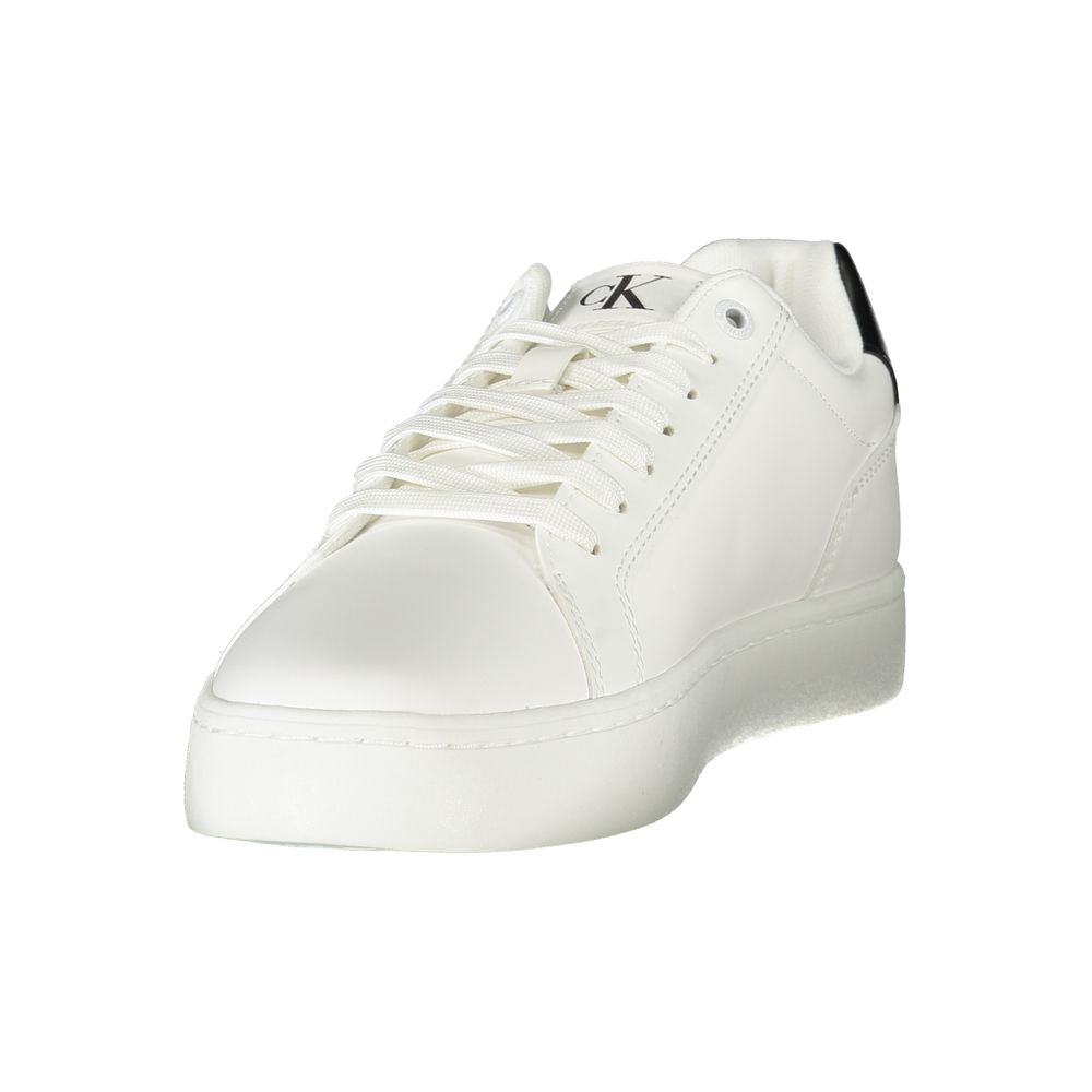 White Leather Men Sneaker