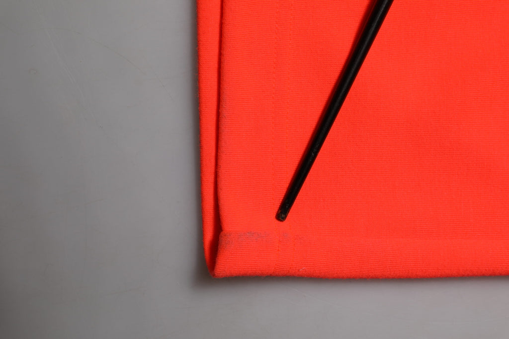 Orange Polyester Jogger Men Sweatpants Pants