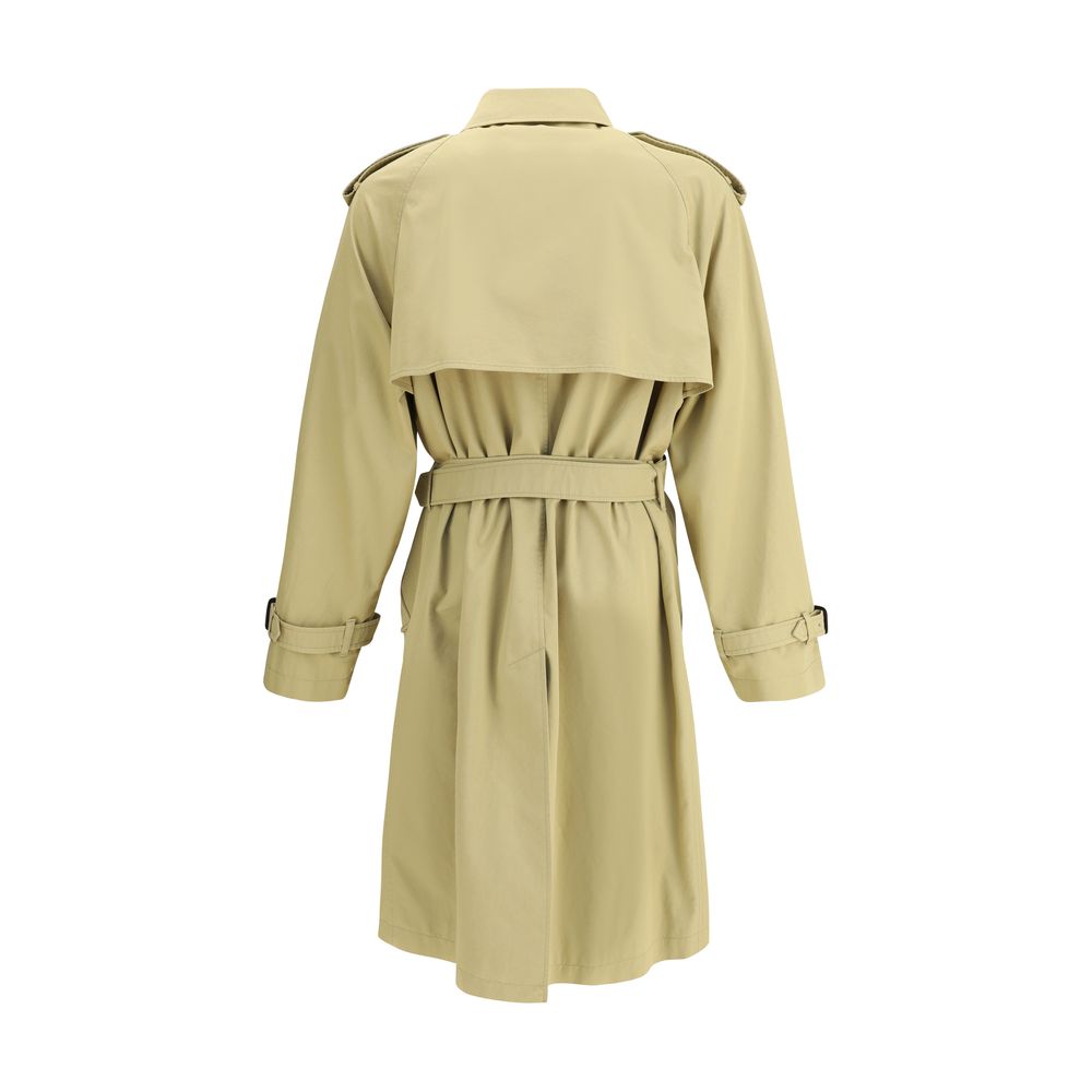 Beige Cotton Coat