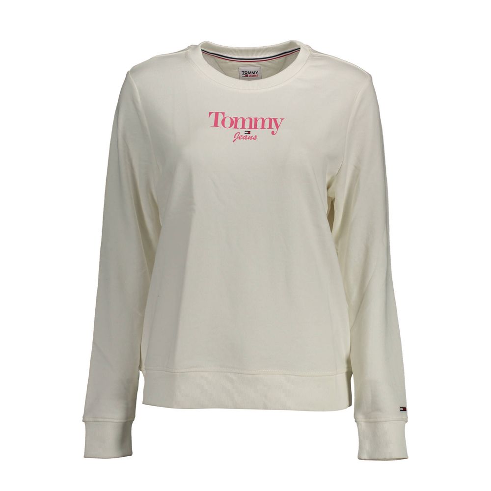White Cotton Women Sweater