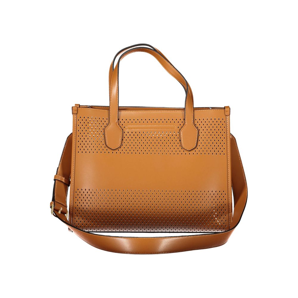 Brown Polyethylene Handbag