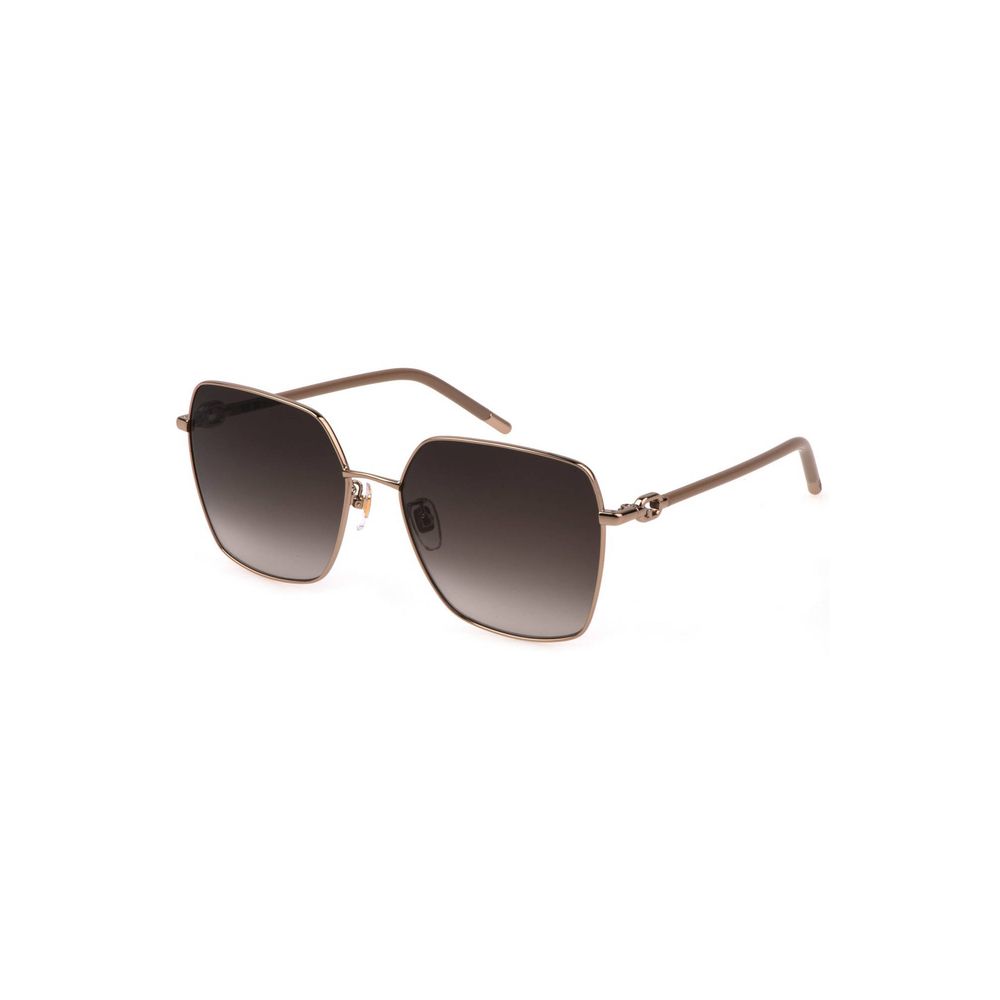 Gold Metal Women Sunglass