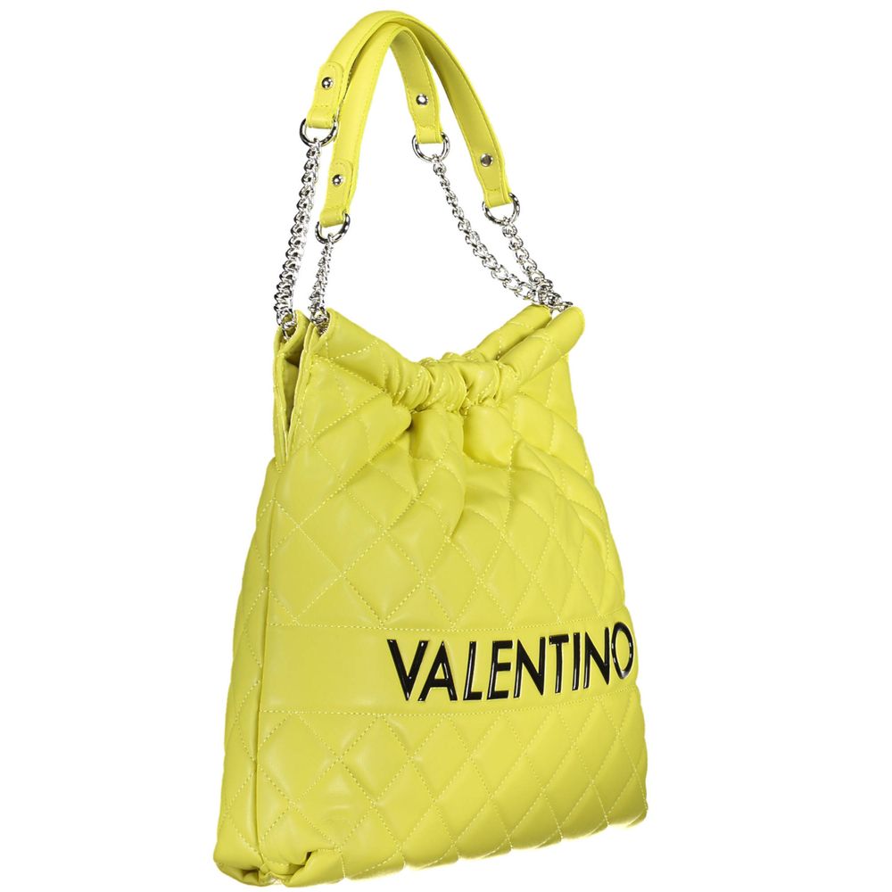 Yellow Polyethylene Handbag