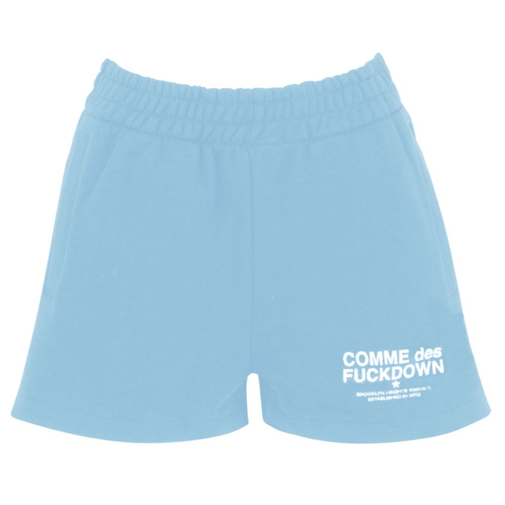 Blue Cotton Short