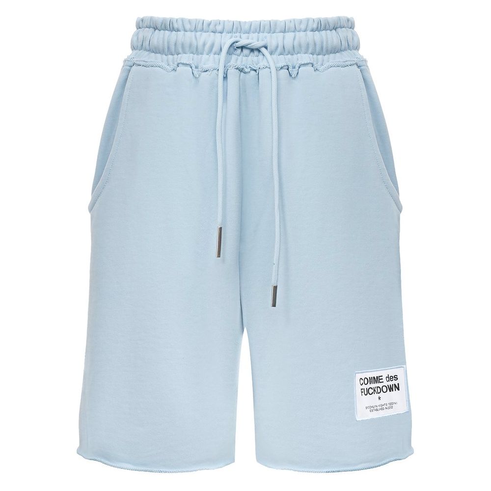 Blue Cotton Short