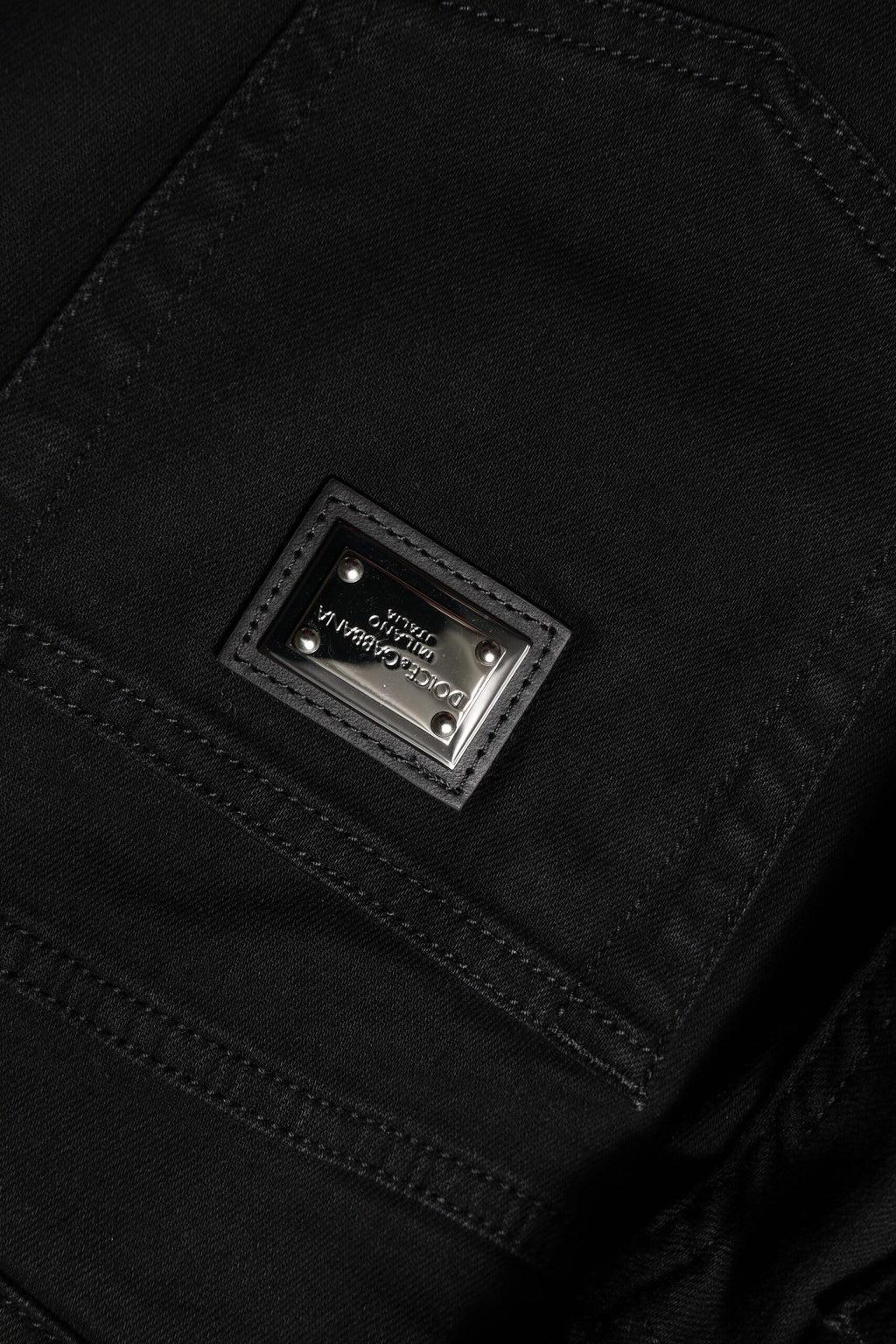 Black Boyfriend Cotton Mid Waist Denim Jeans