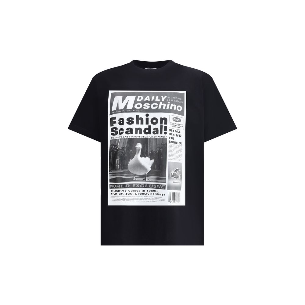 Black Cotton T-Shirt
