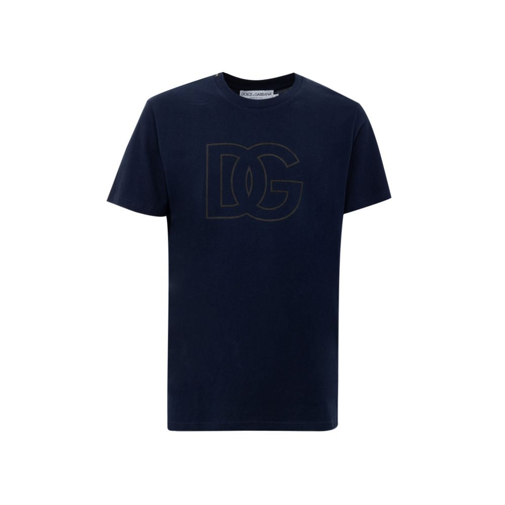 Blue Cotton T-Shirt