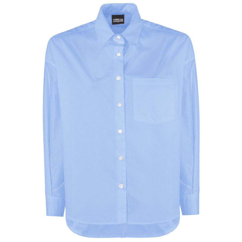 Blue Cotton Shirt