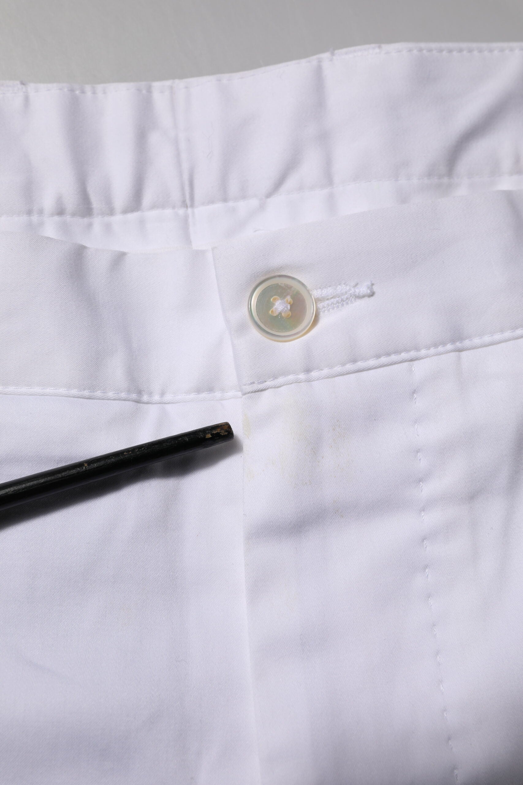 White Chinos Cotton Stretch Casual Shorts