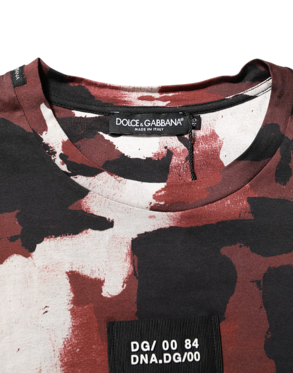 Multicolor Camouflage Men Crew Neck T-shirt