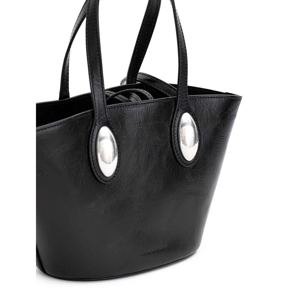 Black Leather Shoulder Bag