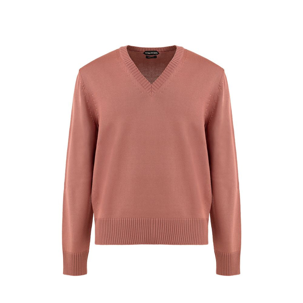 Pink Silk Sweatshirt