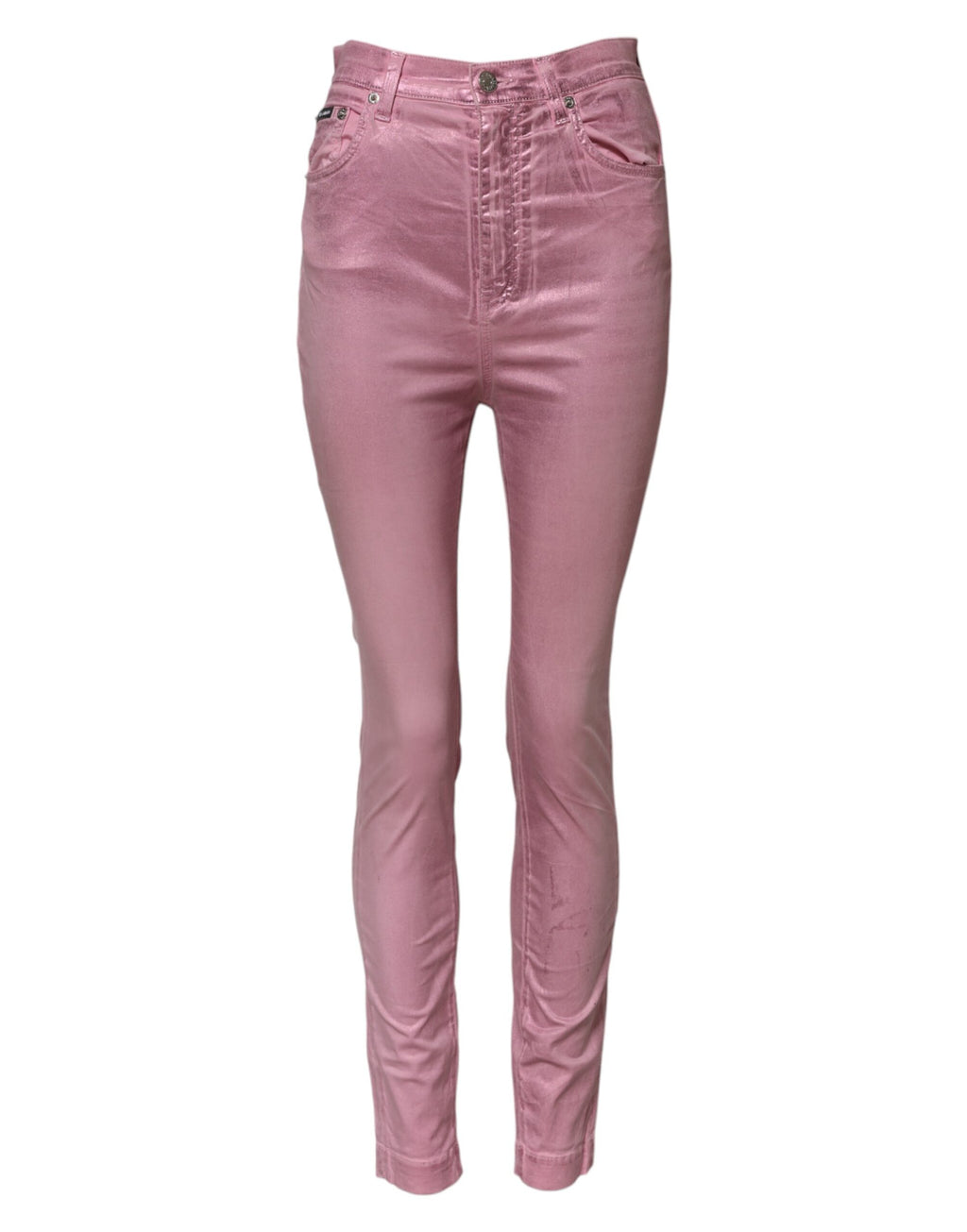 Pink GRACE High Waisted Skinny Denim Jeans