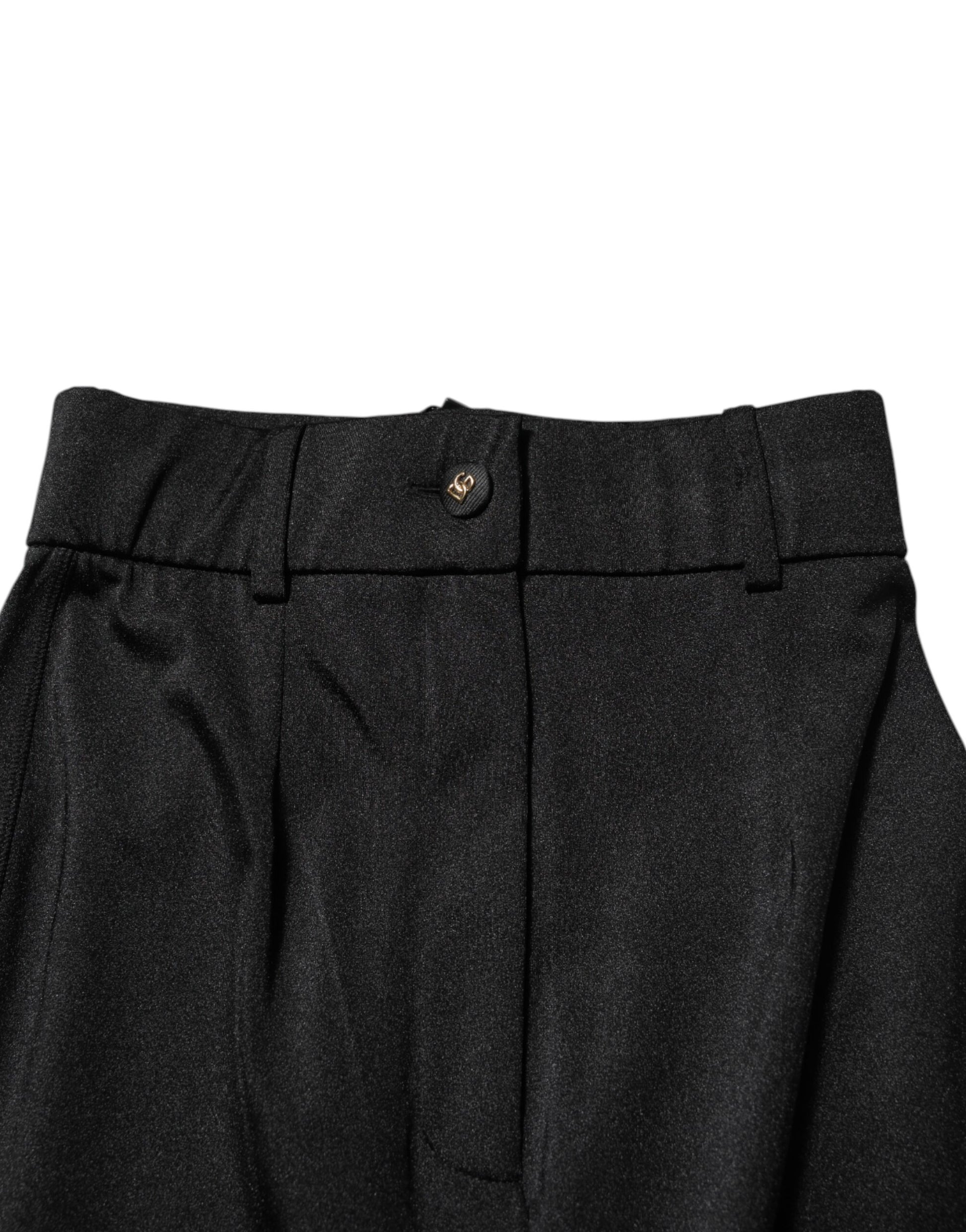 Black High Waisted Skinny Leggings Pants