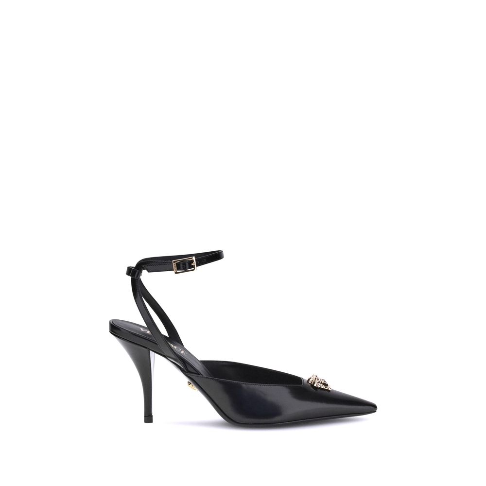 Black Calf Leather Bos Taurus Pumps