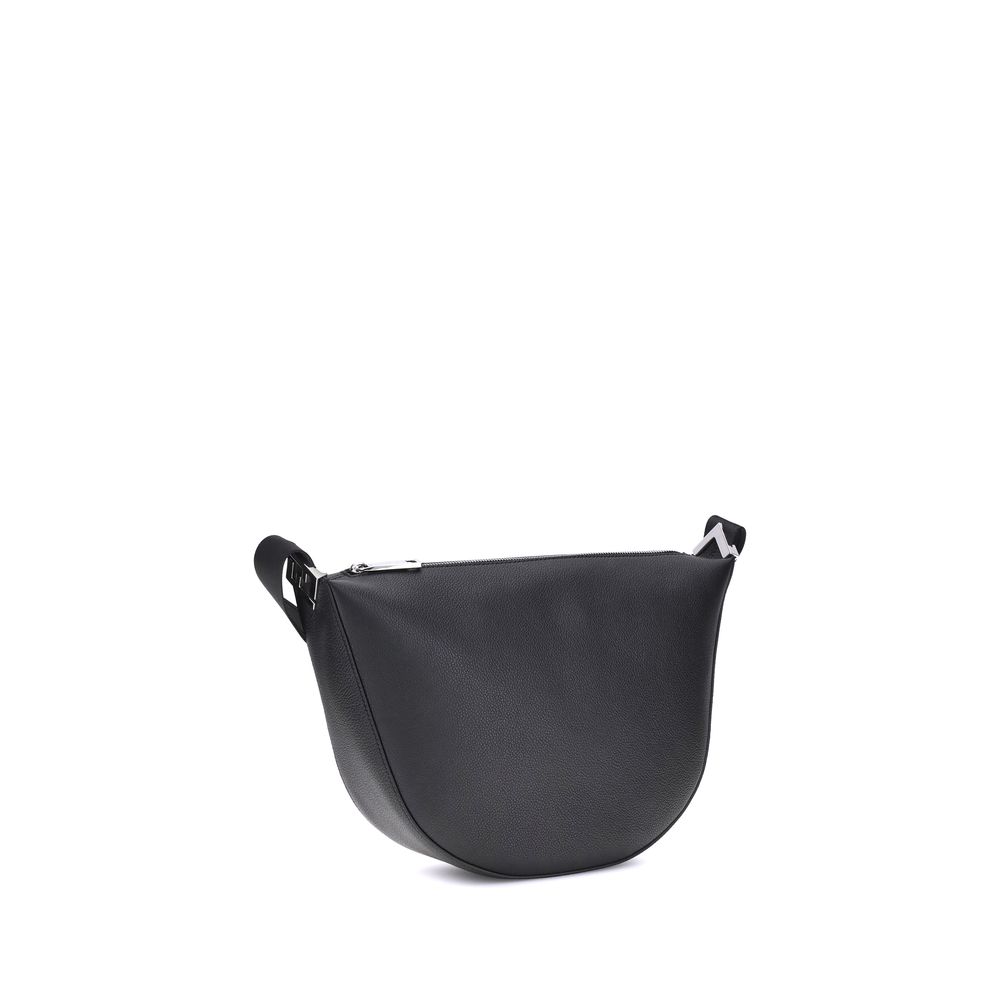 Black Calf Leather Bos Taurus Shoulder Bag