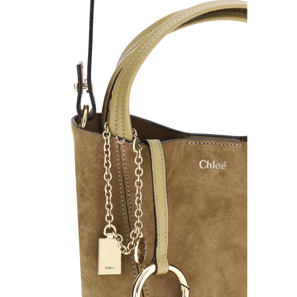 Beige Calf Leather Bos Taurus Shoulder Bag