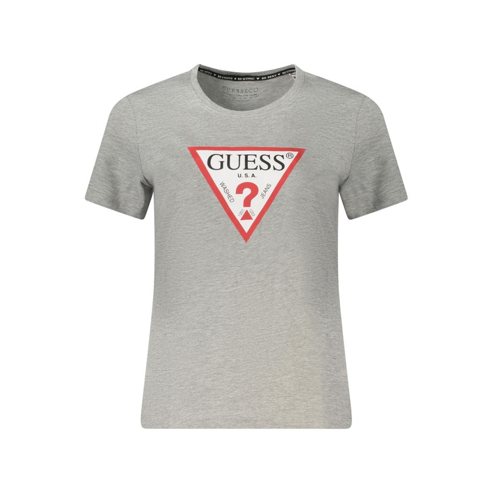 Grey Organic Cotton Women T-Shirt