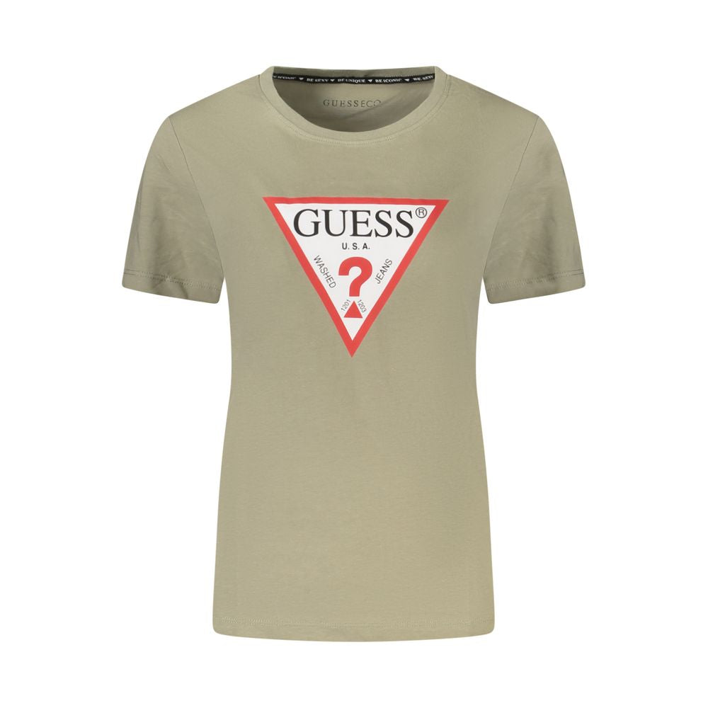 Verde Cotton Women T-Shirt