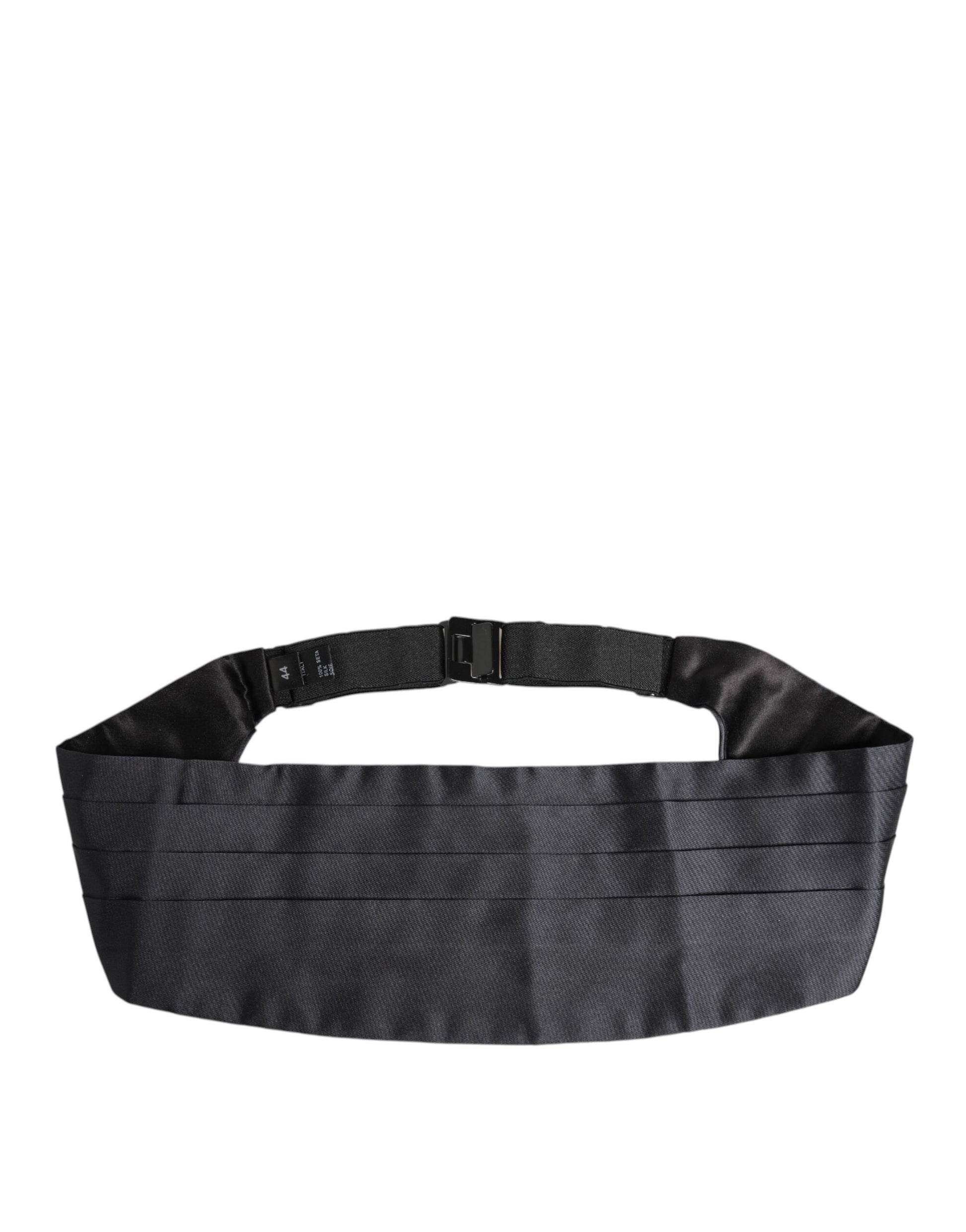 Dark Blue 100% Silk Belt Waist Cummerbund