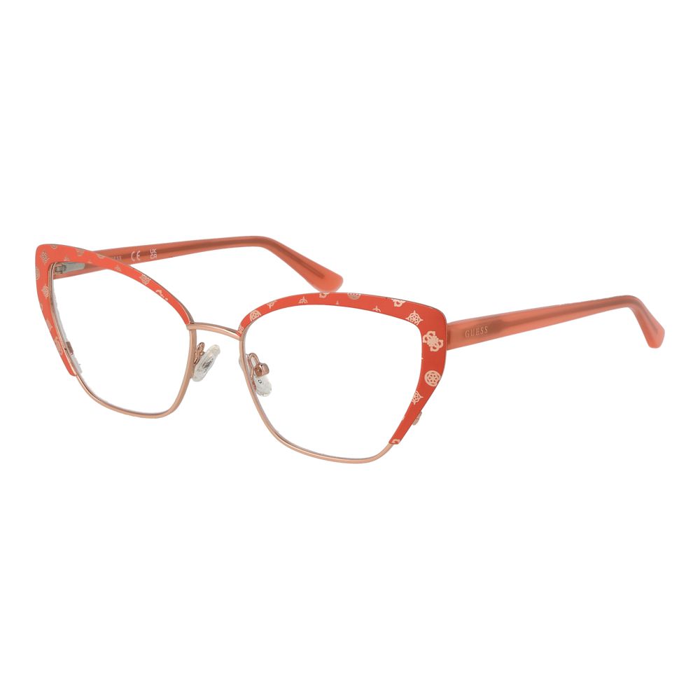 Orange Metal Glasses (Frames)