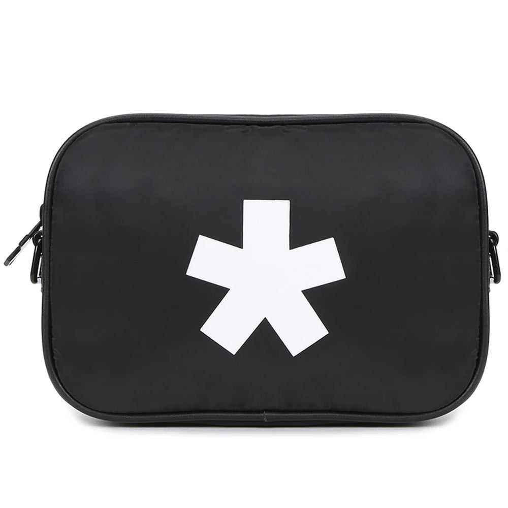 Black Polyester Women Crossbody Bag