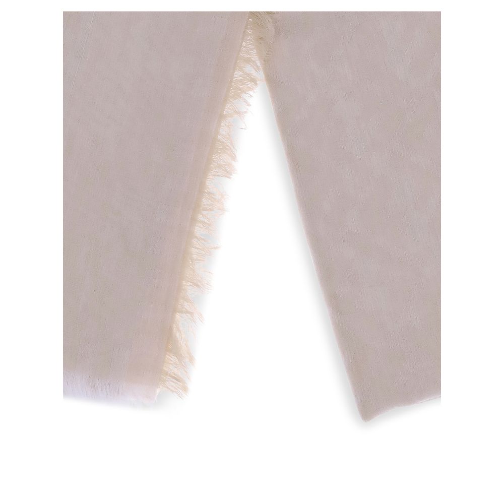 Beige Cotton Scarf