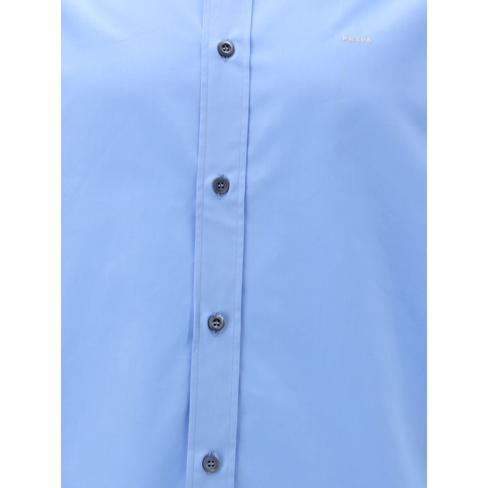 Light Blue Cotton Dress Shirt